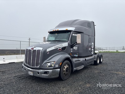 2022 Peterbilt 579 6x4 Cabeza Tractora Cabina Dormitorio
