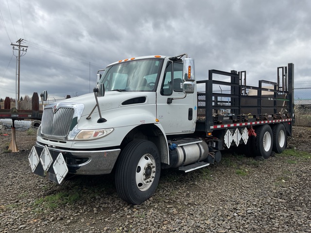 2015 International 4400SBA 6x4 Flatbed Truck (Inoperable)