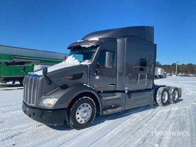 2019 Peterbilt 579 6x4 T/A Sleeper Truck Tractor