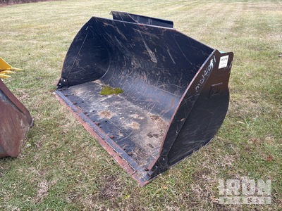 Cat 100 in Wheel Loader Bucket