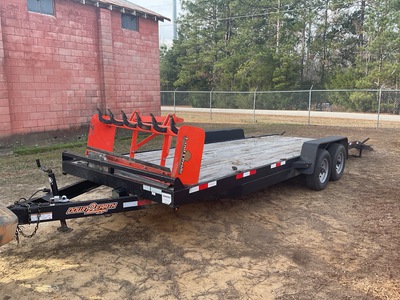 Down To Earth DTE8222ER5.2B 22 ft T/A Equipment Trailer