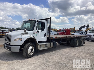 2017 Freightliner M2 106 6x4 Platte vrachtwagen