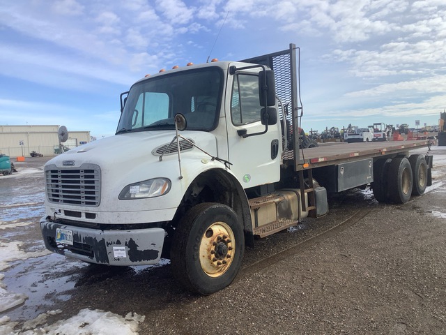 2017 Freightliner M2 106 6x4 Flatbed Truck 2017 Freightliner M2 106 6x4 Flatbed Truck
