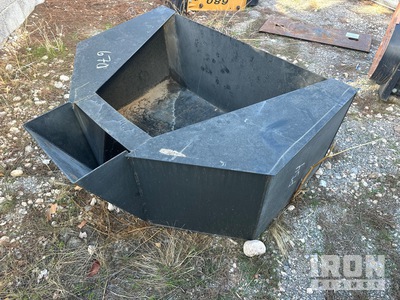 2022 Kit Containers 54 in Skid Steer Betonnen bakbevestiging