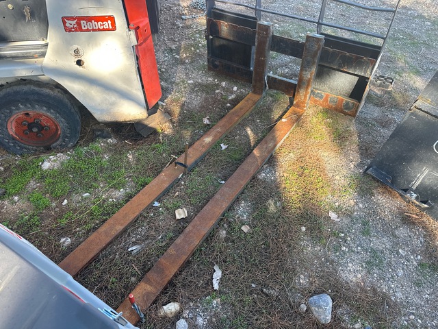 Mower King  84 in Skid Steer Forks