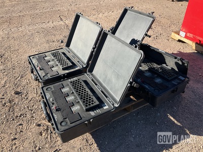 (4) McDowell Research MRC-85 Battery Chargers