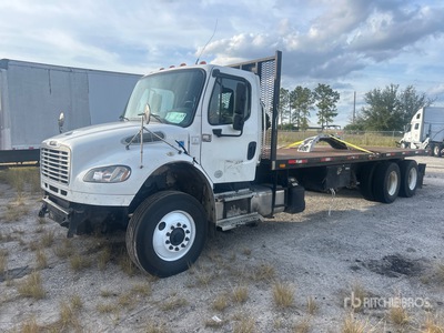 2017 Freightliner M2 106 6x4 Flatbed Truck (Inoperable)