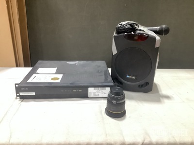 (2) 32-Channel Network Video Recorders, (1) Camera Lens & Assorted Items