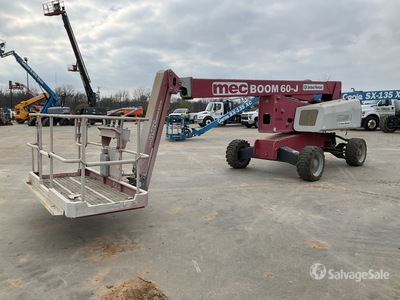 2015 MEC 60-JD 4WD Articulating Boom Lift