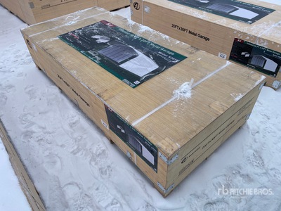 2026 KJ K2223 20 ft x 30 ft Double Garage Metal Abri (Unused)