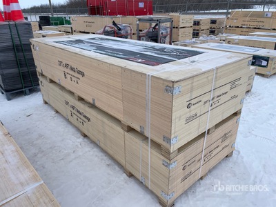 Quantity of (2) Boxes of 2026 KJ K2346 Metal Garage Shed (Unused)