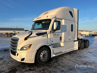 2023 Freightliner Cascadia 126 6x4 تراكتور شاحنة كابينة النوم (ثنائية المحور)