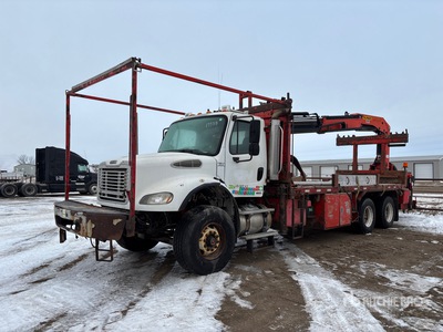 Palfinger PK23500 Knuckle Boom on 2007 Freightliner M2 112V 6x4 Camion à flèche