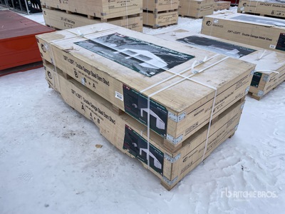 Quantity of (2) Boxes of 2026 KJ K3325 Double Garage Metal Unterstand (Unused)