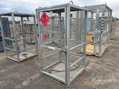 2019 East West Engineering GB-CM2 Gas Cylinder Cage Varios, tienda, almacen, consumidor