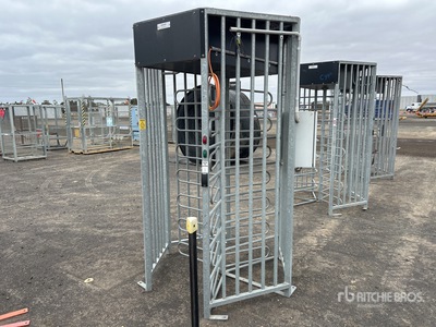 OzGate Automatic Pedestrian Turnstile Attrezzatura industriale