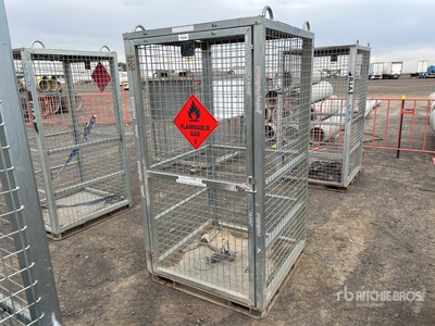 2019 East West Engineering GB-CM2 Gas Cylinder Cage Varios, tienda, almacen, consumidor