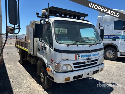 2011 Hino 300 716 4x2 S/A Dump Truck (Inoperable)