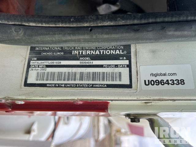 CAMIóN REVOLVEDOR 2003 INTERNATIONAL MCNEILUS