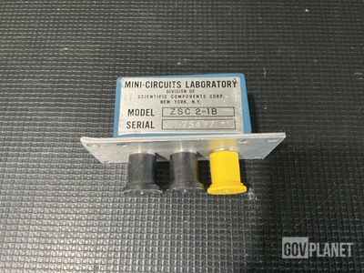 Mini-Circuits ZSC 2-1B Pre-Test Block