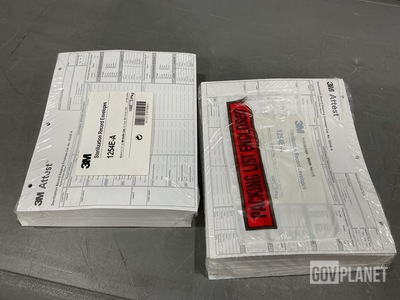 (10) Packages of 3M 1254E Sterilization Record Envelopes