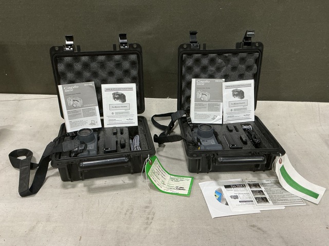 (2) Ricoh Caplio 500SE Tactical Cameras