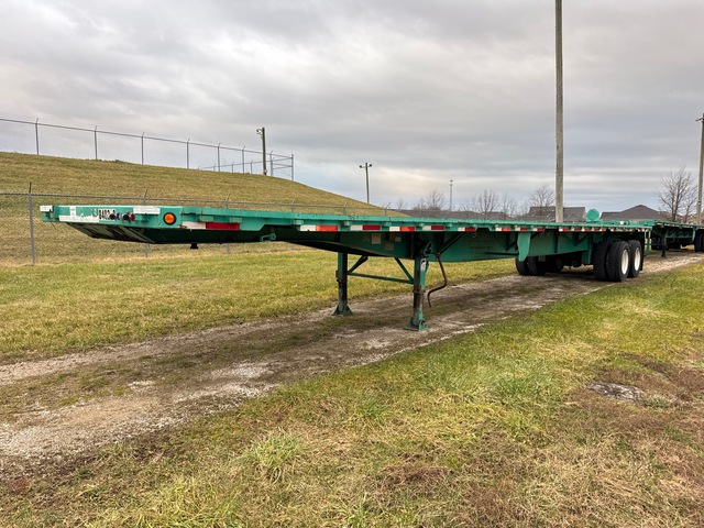 1996 Lufkin 48 ft T/A Flatbed Trailer
