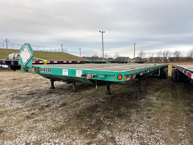 1996 Lufkin 48 ft T/A Flatbed Trailer