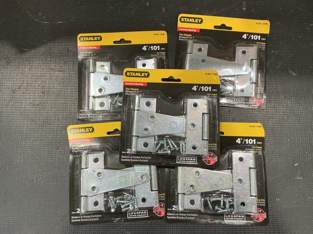 (125) Stanley 78-4925 Heavy Duty T-Hinges