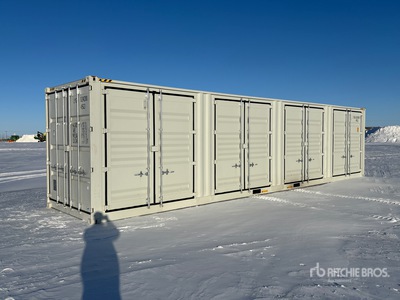 2025 40 ft High Cube Multi-Door Container per stoccaggio