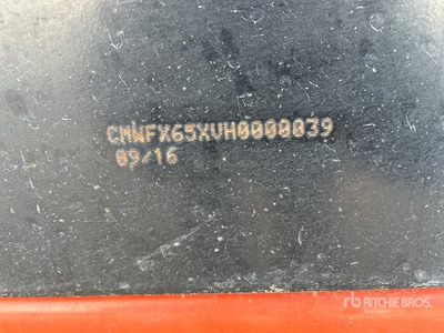 2017 Ditch Witch FX65 1200 gal T/A Vacuum Excavation Unit