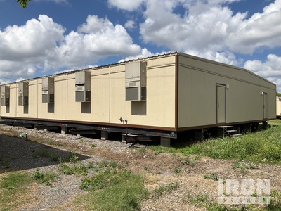 Quantity of (5) 56 ft 5 in x 14 ft 2 in Portable 5/Axle Mobile Office