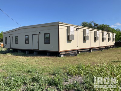 Quantity of (6) 56 ft 02 in x 13 ft 11 in Portable 5/Axle Mobile Office