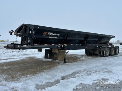 2024 SDI DS443 35 ft Tri/A Seitenkippanhänger