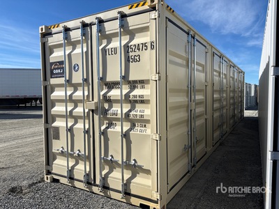 2025 40 ft High Cube Multi-Door Storage Container