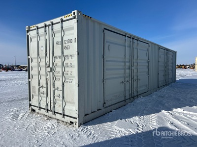 2025 40 ft High Cube Multi-Door Storage Container