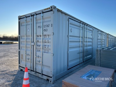 2025 40 ft High Cube Multi-Door Storage Container (Unused)