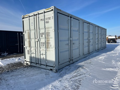 2025 40 ft High Cube Multi-Door Storage Container