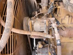 Engine with A/C Compressor