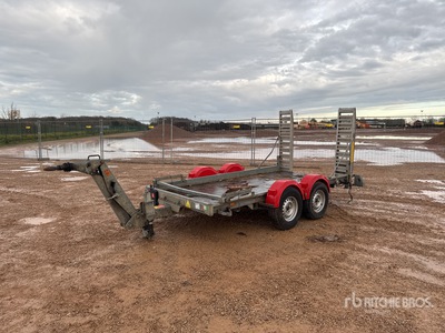 Hubiere H212L14CF T/A Remorque Remolque Portamaquinaria