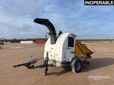 2009 Saelen Cobra Broyeur 1 Essieu S/A Wood Chipper (Inoperable)