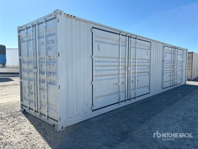 2025 40 ft High Cube Multi-Door Contenedor de almacenamiento