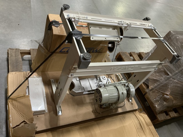 (3) Consew CONSEW7360R-2 Sewing Machines w/Table