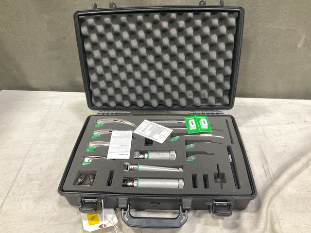 (2) Welch Allyn MIL5062 Comprehensive Laryngoscope Kits