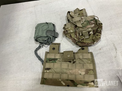 (143) First Aid Kit Inserts, (118) M4 Three Mag Pouches & Assorted Items