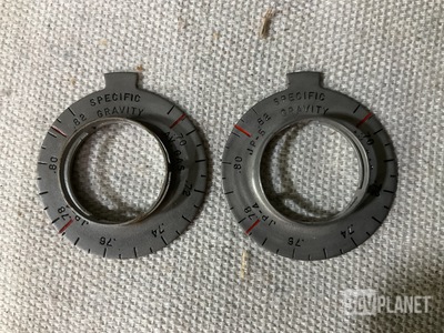 (2) Hamilton Sundstrand 573346 Scale Dials