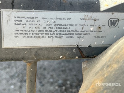 2017 Wanco WLT-4MK8 Vertical Torre faro