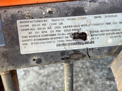 2018 Wanco SLT-4MK8KVL Licht Toren (Inoperable)