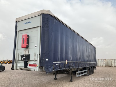 2012 Lecitrailer 3E20 TRI/A Tri/A XL 3M MULTILOCK Curtain Side Trailer