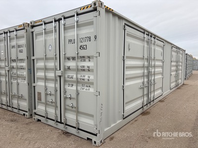 2025 40 ft High Cube Multi-Door Storage Container